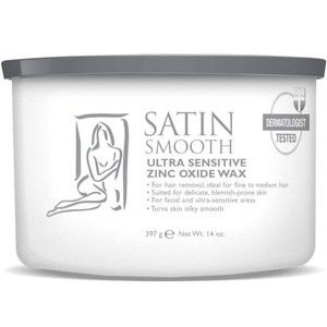 Satin Smooth Zinc Oxide Hair Removal Wax 14oz.